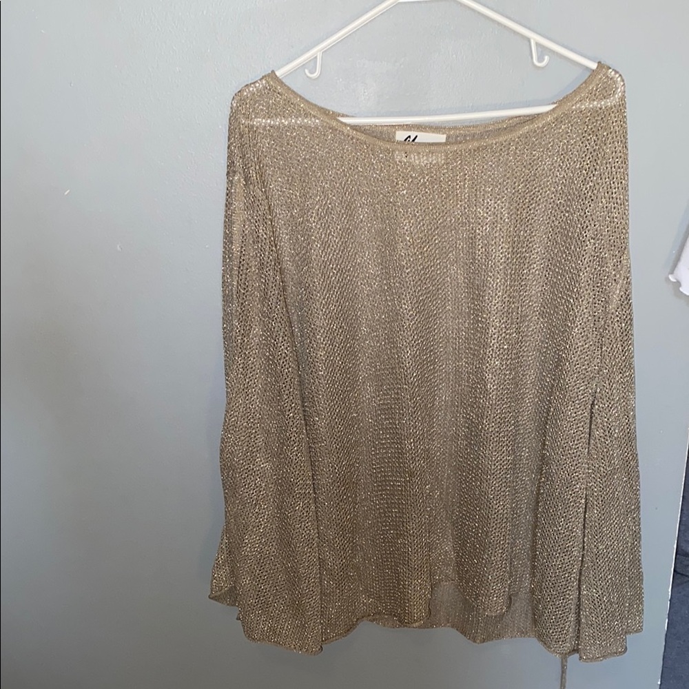 Gold Knit Sweater